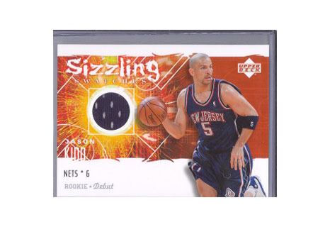 card # Ss-Jk Jason Kidd Jersey card